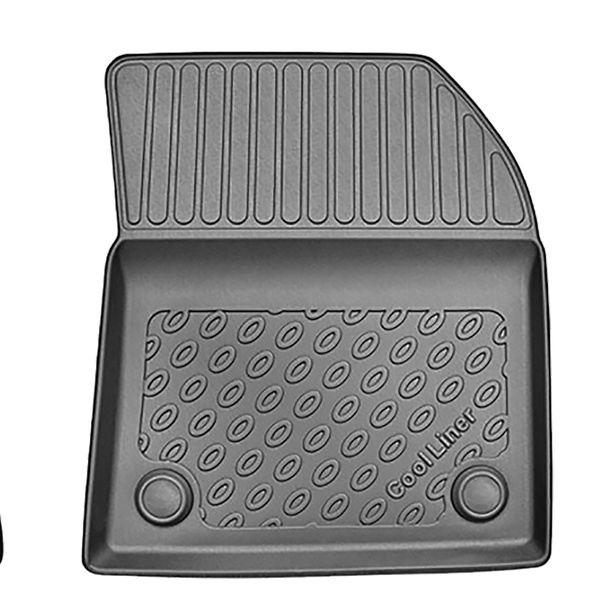 TPE Fußmatten Auto für Citroen C5 Aircross Plug-in Hybrid SUV (01.2020-....) - schwarz Automatten Autoteppiche