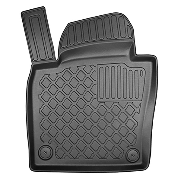 TPE Fußmatten Auto für Volkswagen Passat B6, B7 Limousine (2005-11.2014) - schwarz Automatten Autoteppiche