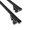 Stahl-Dachträger für Toyota Avensis mk II (2003-2008) - schwarz Dachträger Dachgepäckträger - Reling