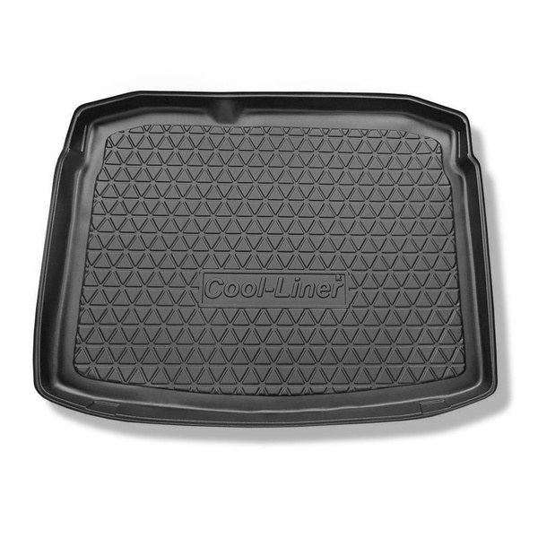 Kofferraumwanne für Volkswagen Golf V 1K Comfortline Hatchback (10.2003-2008) - Kofferraummatte rutschfest Schutzmatte - mit Not-Reserverad oder Reparaturset