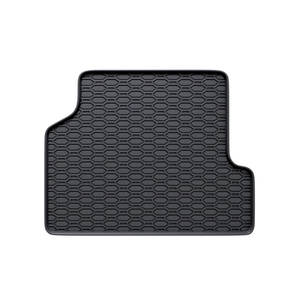 Gummifußmatten Auto für Ford Focus II (2003-2011) - schwarz Gummimatten Gummi Fußmatten