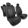 Universal Sitzbezüge Auto für Peugeot 407 (2004-2011) - Autositzbezüge Schonbezüge für Autositze - MD-6