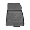 TPE Fußmatten Auto für Opel Grandland II (electric) SUV (10.2024-....) - schwarz Automatten Autoteppiche