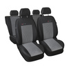 Maßgeschneiderte Sitzbezüge Auto für Fiat Panda III Hatchback, Van (2011-....) - Autositzbezüge Schonbezüge für Autositze - 5 Sitzer - E2