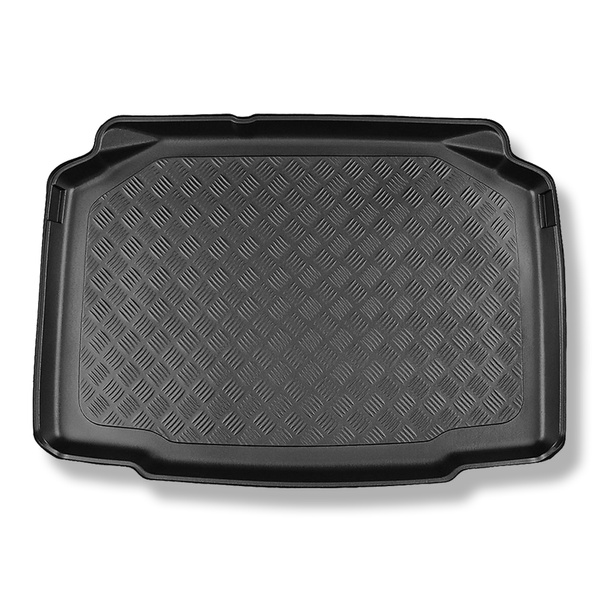 Kofferraumwanne für Skoda Kamiq SUV (09.2019-....) - Kofferraummatte rutschfest Schutzmatte - untere Ladefläche (ohne Varioboden)