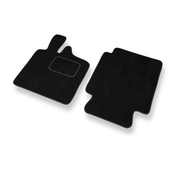 Fußmatten Auto für Smart ForTwo I Hatchback, Cabriolet (1998-2007) - Premium Vel