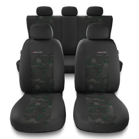 Universal Sitzbezüge Auto für Ford Mondeo MK1, MK2, MK3 (1993-2007) - Autositzbezüge Schonbezüge für Autositze - UNE-GR