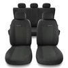 Universal Sitzbezüge Auto für Renault Modus (2004-2012) - Autositzbezüge Schonbezüge für Autositze - UNE-1