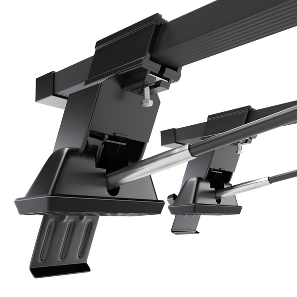 Stahl-Dachträger für Renault Laguna mk II (2001-2004) - schwarz Dachträger Dachgepäckträger - ohne Montagelemente