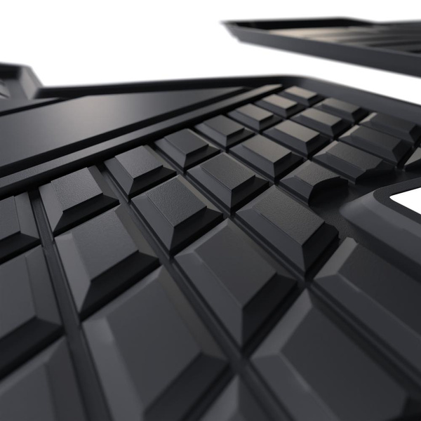 TPE Fußmatten Auto für MG ZS SUV (2024-....) - schwarz Automatten Autoteppiche