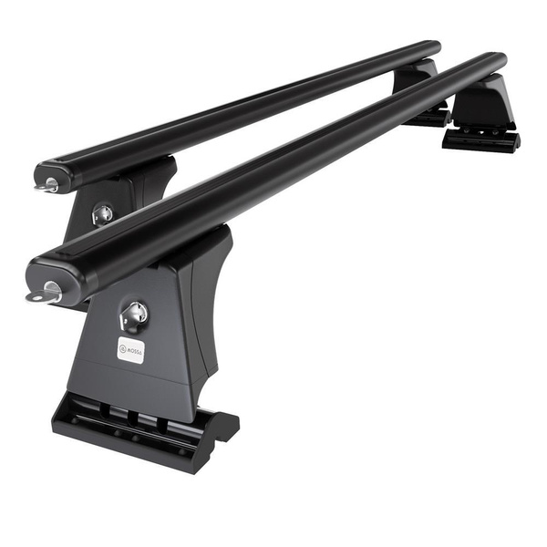 Aluminium-Dachträger für Peugeot Partner mk II (2008-2018) - schwarz Dachträger Dachgepäckträger - Montagepunkte