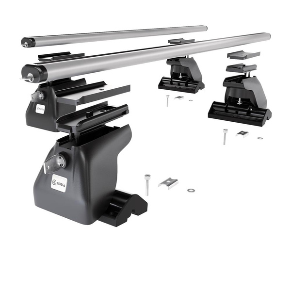 Aluminium-Dachträger für Ford Galaxy (2006-2009) - silbern Dachträger Dachgepäckträger - T-profil