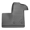 TPE Fußmatten Auto für Opel Movano B Van (02.2010-04.2021) - schwarz Automatten Autoteppiche