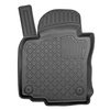 TPE Fußmatten Auto für Volkswagen Golf V, VI Variant (06.2007-08.2013) - schwarz Automatten Autoteppiche