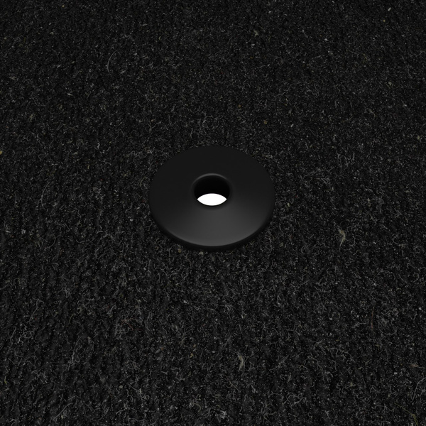 Fußmatten Auto für Toyota Auris I Hatchback (2007-2012) - Premium Velours schwarze Automatten Autoteppiche