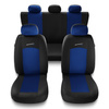 Universal Sitzbezüge Auto für Peugeot 208 I, II (2012-....) - Autositzbezüge Schonbezüge für Autositze - S-BL