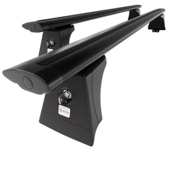 Aluminium-Dachträger für Suzuki Across (2021-....) - schwarz Dachträger Dachgepäckträger - integrierte Relinge