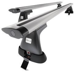 Aluminium-Dachträger für Opel Insignia (2009-2017) - silbern Dachträger Dachgepäckträger - ohne Montagelemente