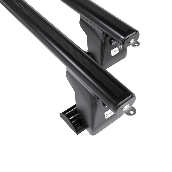 Aluminium-Dachträger für Opel Zafira D (2019-....) - schwarz Dachträger Dachgepäckträger - Montagepunkte