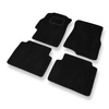 Fußmatten Auto für Honda Civic VI Aerodeck (1996-2000) - 5 türig - Premium Velours Automatten Autoteppiche