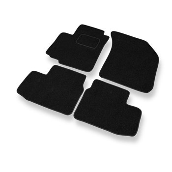Fußmatten Auto für Opel Agila B Hatchback (2008-2014) - schwarze Automatten Auto