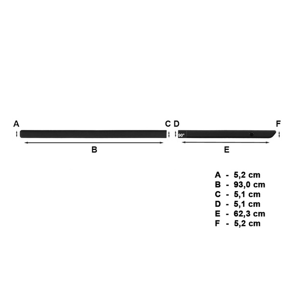 Schwarze Auto Seitenschutzleisten Mini Countryman SUV (2011-....)