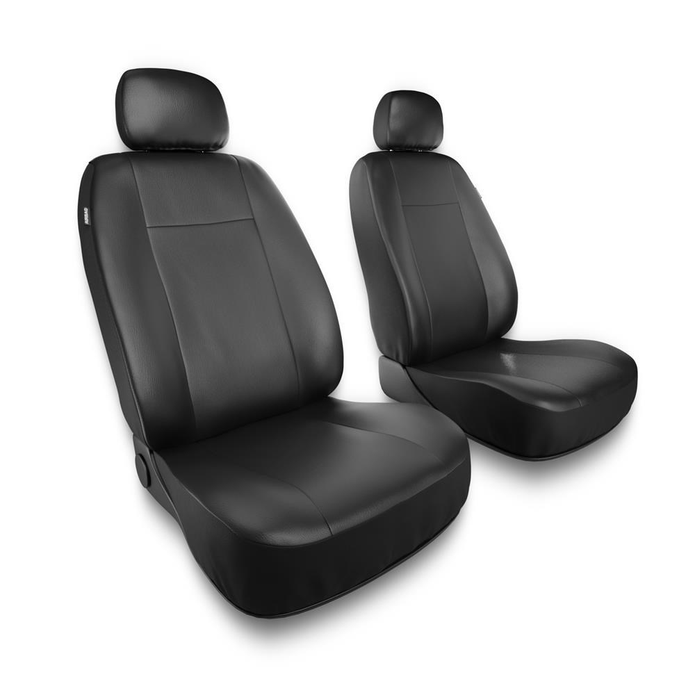 Universal Auto-Sitzbezüge Set Leder Schwarz Sitzbezüge Schonbezüge für VW